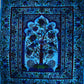 Turquoise Tree of Life Peacock Tapestry – A Vibrant Display of Nature’s Beauty