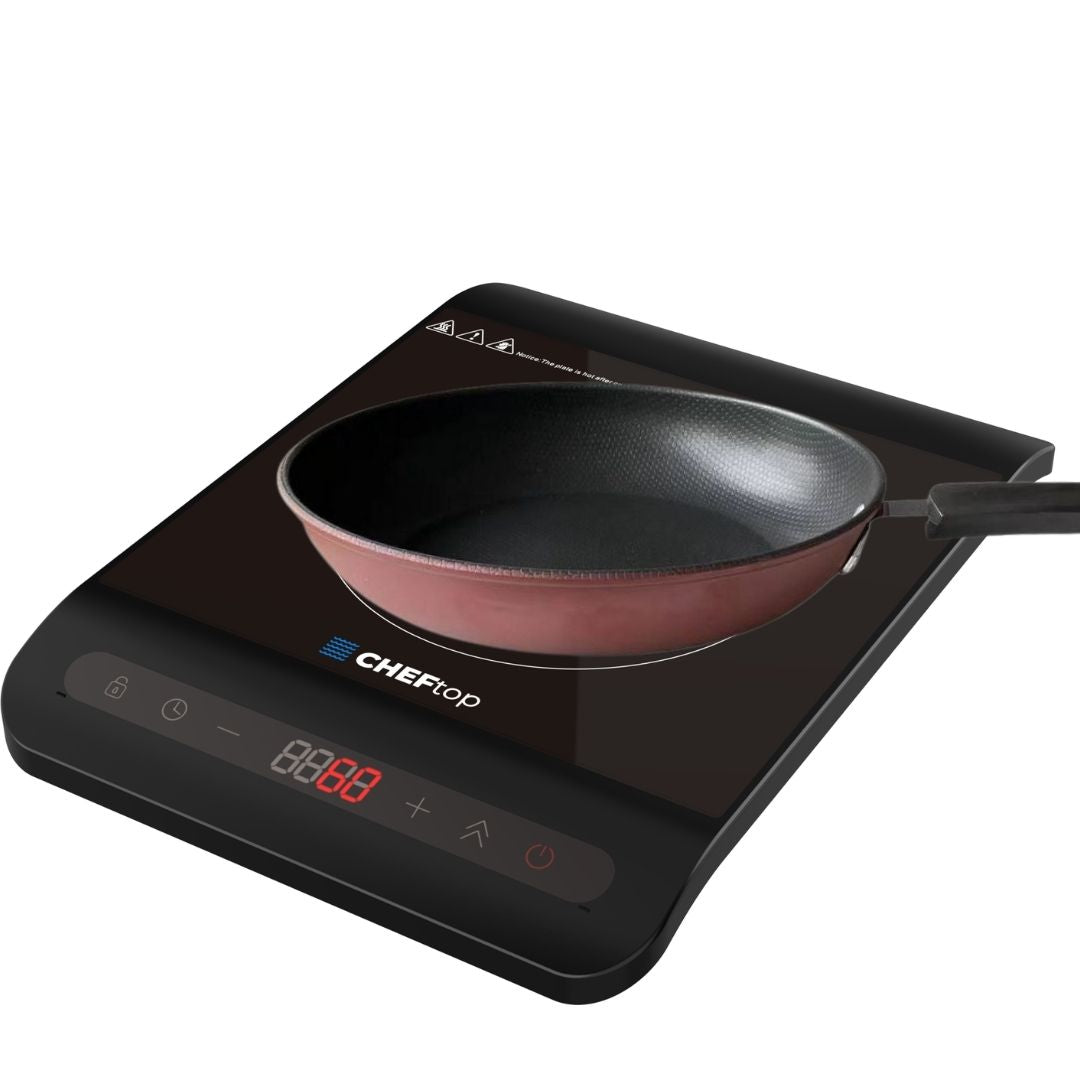 Cheftop Single Induction Burner Cooktop - Smart, Safe, and Sleek Cooking Anywhere