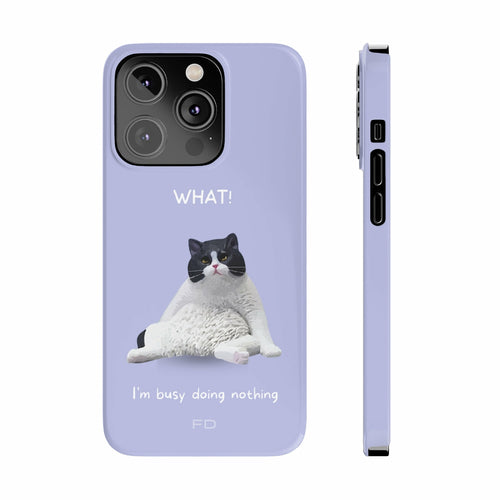 Flexible Super Slim Phone Case – Sleek Protection with a Message