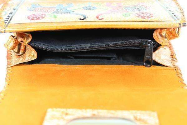 Trunks Up, Lucky Elephants Purse – Boho-Inspired Leather Handbag