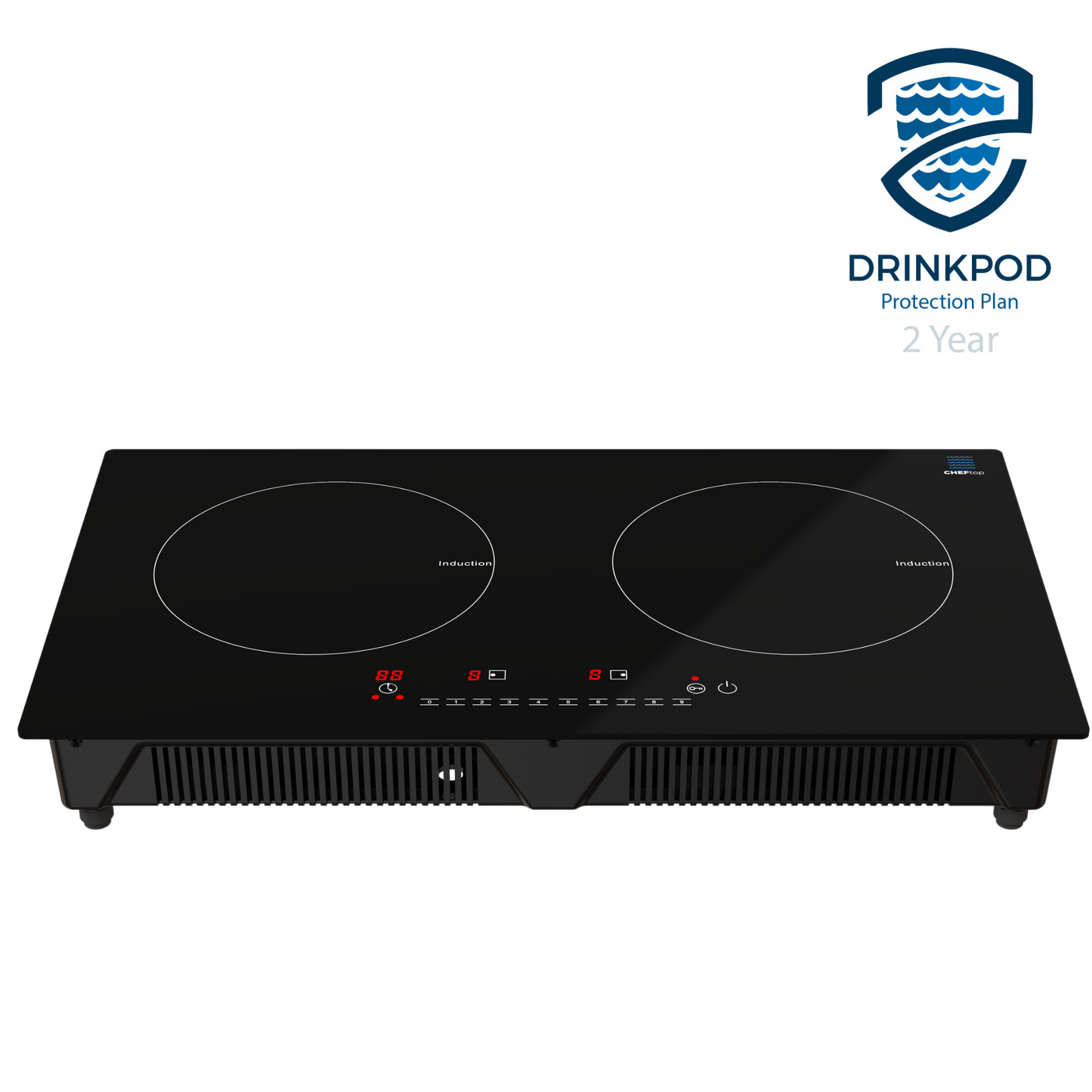 Cheftop Dual Induction Cooktop – Efficient, Versatile, and Modern