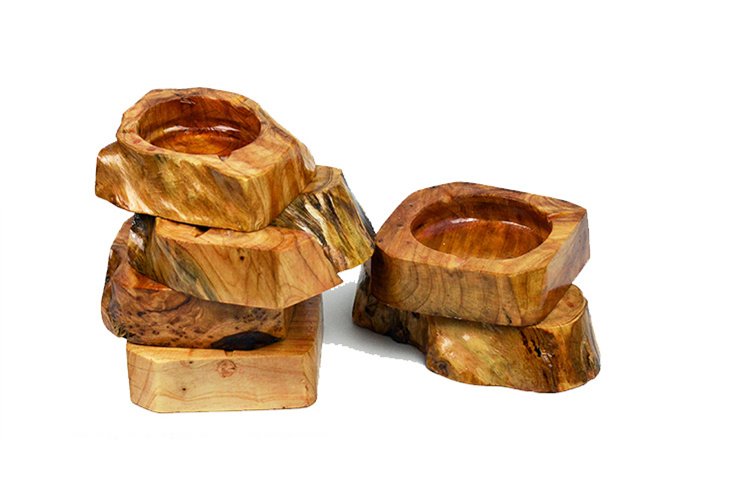 Natural Wooden Ashtray – 100% Handmade from Tree Root