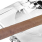 "LuxeClear Crystal Cigar Ashtray" – Elegance Meets Functionality