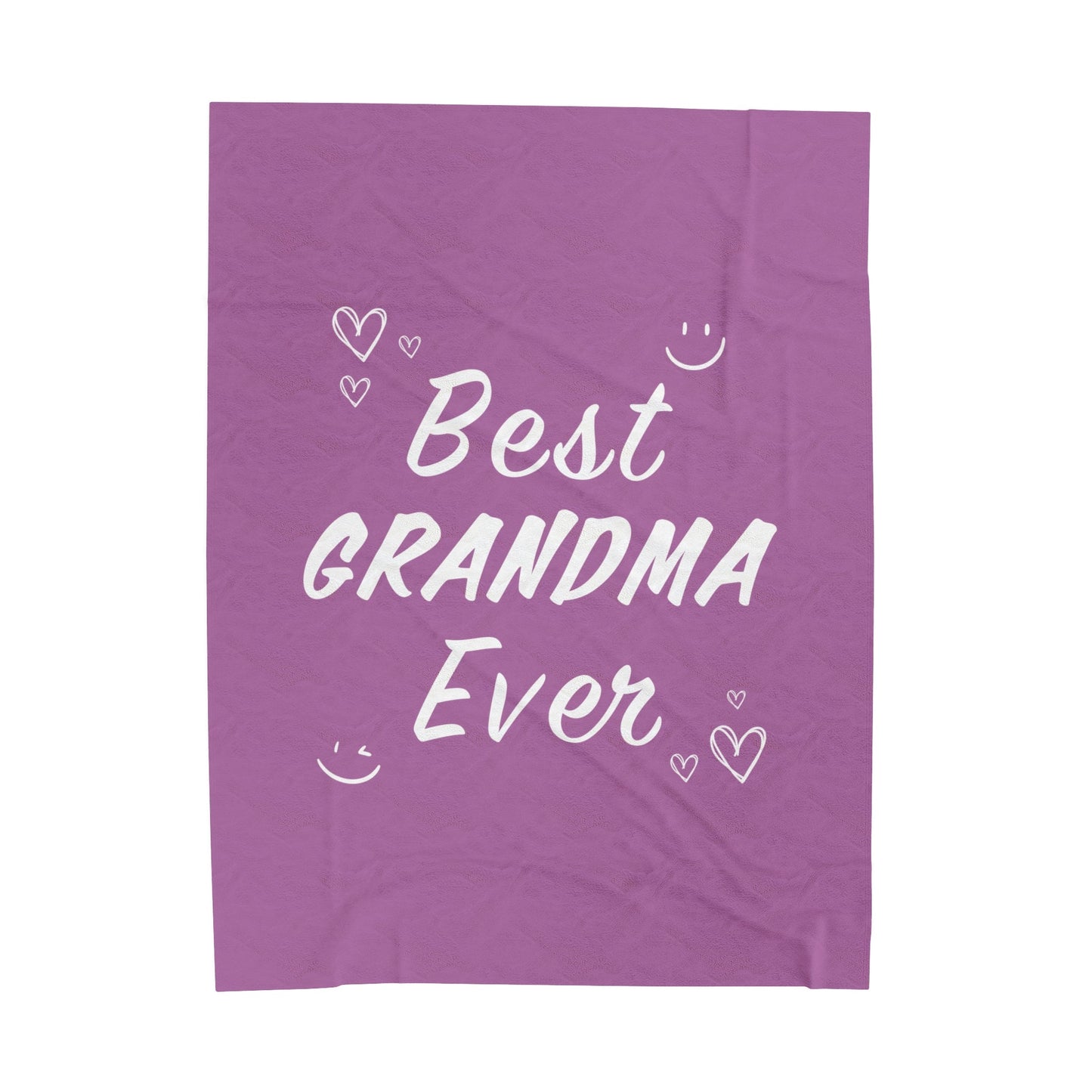 Best Grandma Ever Plush Throw Blanket – A Cozy Gift for Grandma