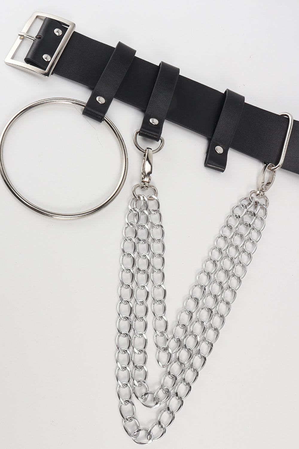 The Faris Belt with Chain – Elevate Your Style with an Edgy Touch