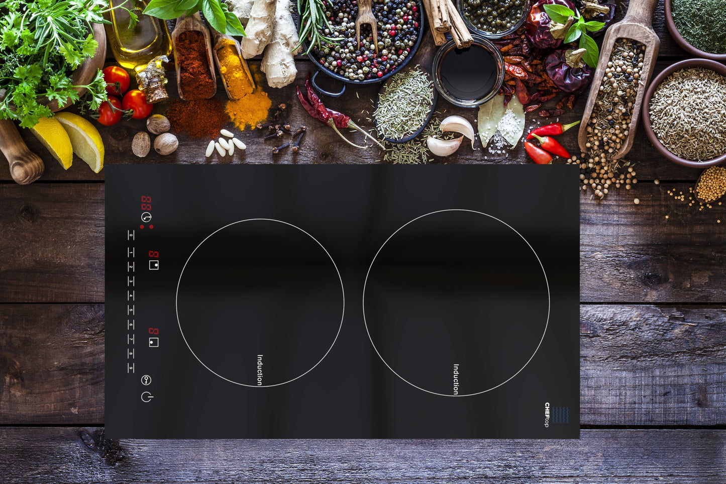 Cheftop Dual Induction Cooktop – Efficient, Versatile, and Modern