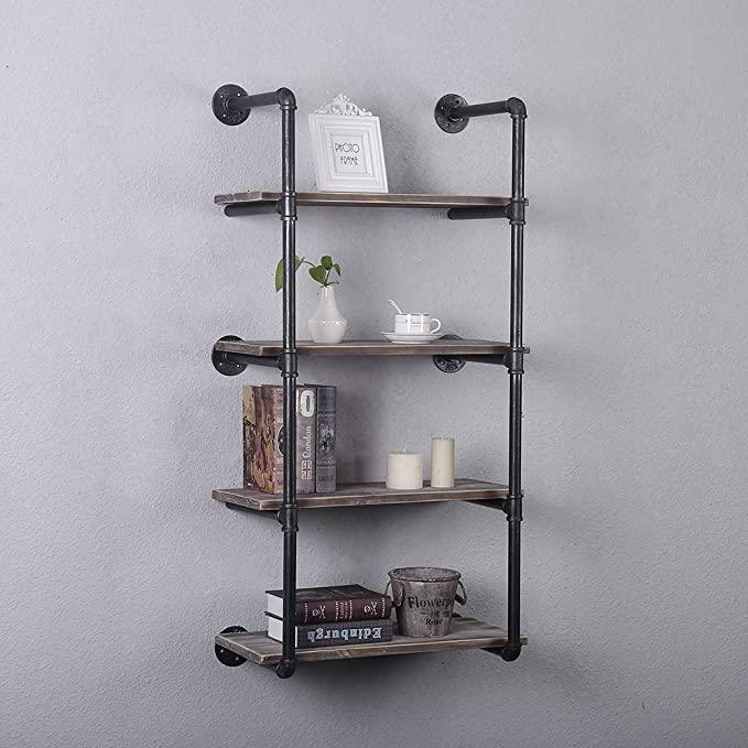 Industrial Pipe Shelves – Durable, Stylish, and Easy to Assemble