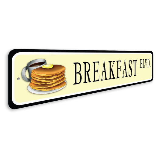 Breakfast Street Sign