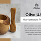 Olive Wood Mortar & Pestle – Timeless Craftsmanship for Your Kitchen