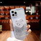 Beautiful Shiny Glitter iPhone Case – Glamour & Protection with a Heart Stand