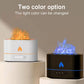 Flame Effect Essential Oil Diffuser – Soothing Aromatherapy & Humidifier with Night Light