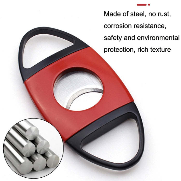 Portable Stainless Steel Cigar Cutter – Thickened & Durable Design