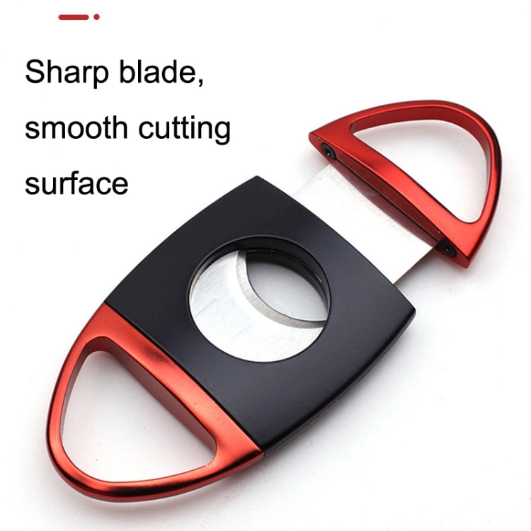 Portable Stainless Steel Cigar Cutter – Thickened & Durable Design