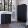 Lewes 2-Piece Bedroom Set – Modern Armoire & Dresser Combo