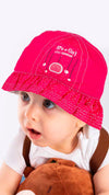 "It's a Girl" Little Cranberry Hat – Soft & Stretchy