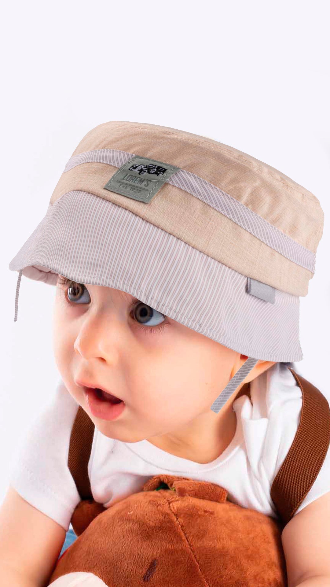 Kid's Hats with Cartoon Car Fedora Printed Hat