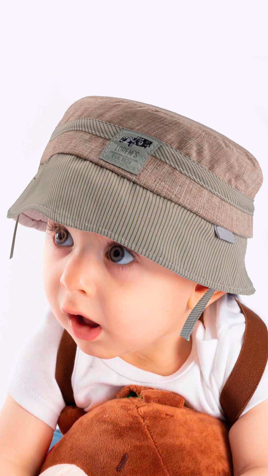 Kid's Hats with Cartoon Car Fedora Printed Hat