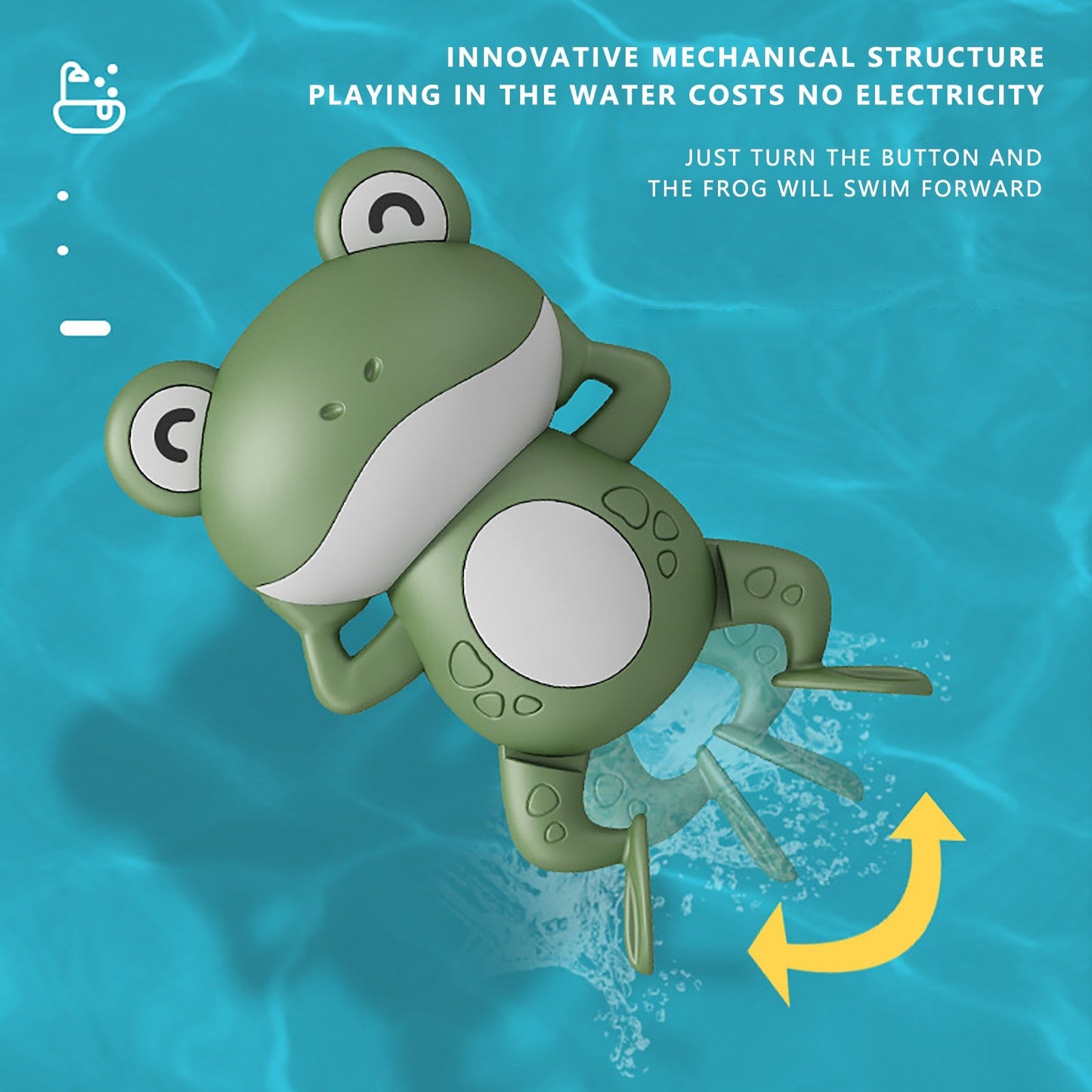 "SplashFrog Wind-Up Toy" – Interactive Fun for Little Ones