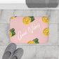 Good Vibes Lemon Bath Mat – Add a Splash of Freshness to Your Space