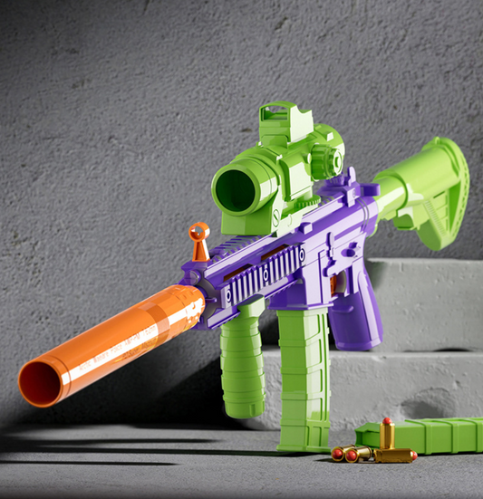 "BattleStrike 416 Shell Ejection Blaster" – Experience Realistic Outdoor Action