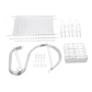 Multifunctional S-shaped Dual Layer Dish Drainer – Stylish & Space-Saving