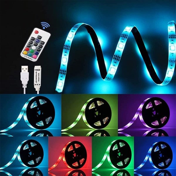 Waterproof RGB LED Strip Lights – Transform Your Space with Color and Light