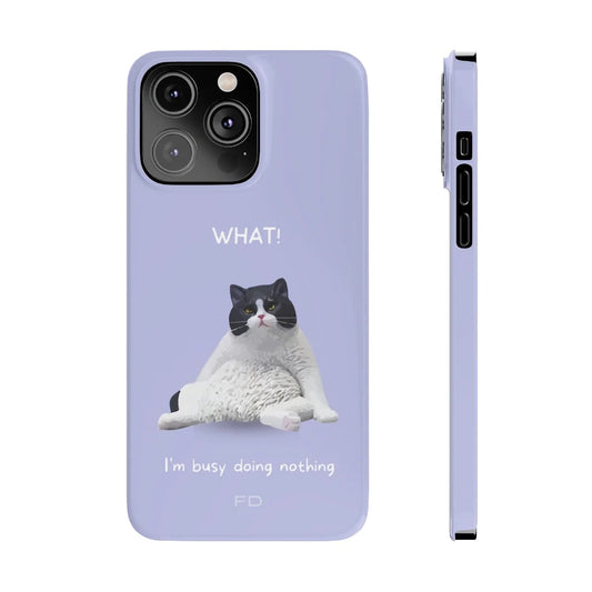 Flexible Super Slim Phone Case – Sleek Protection with a Message