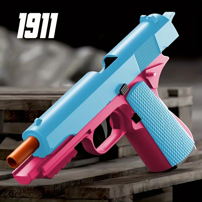 "BlazeStrike Toy Pistol" – Realistic Action with Shell Ejection