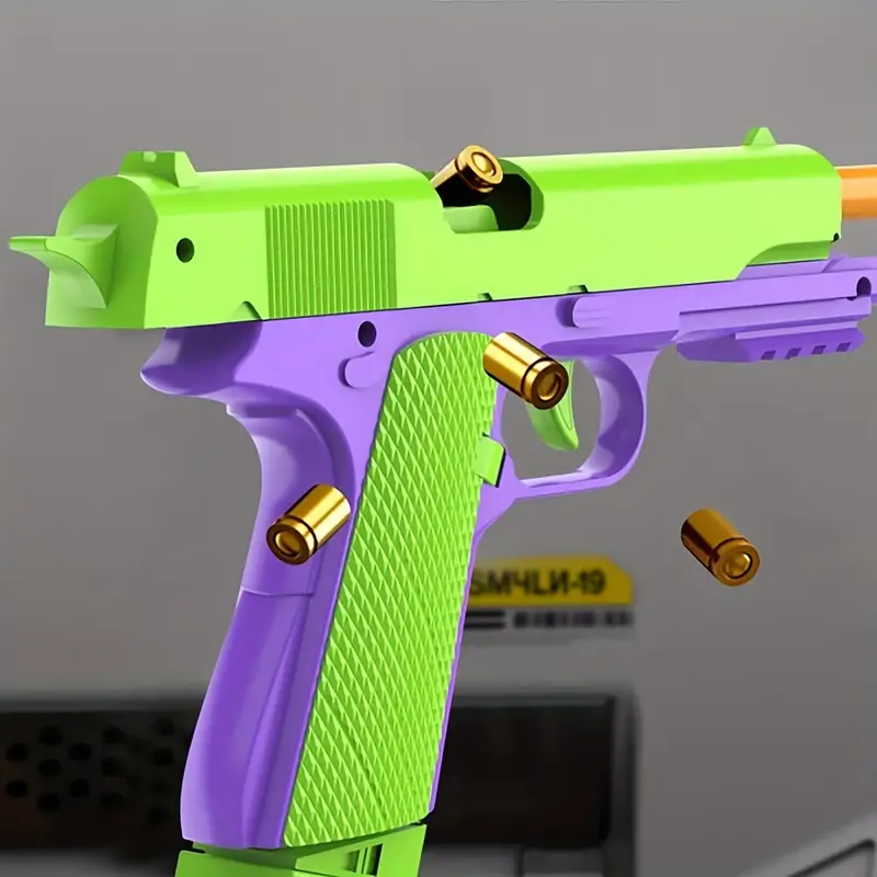 "BlazeStrike Toy Pistol" – Realistic Action with Shell Ejection