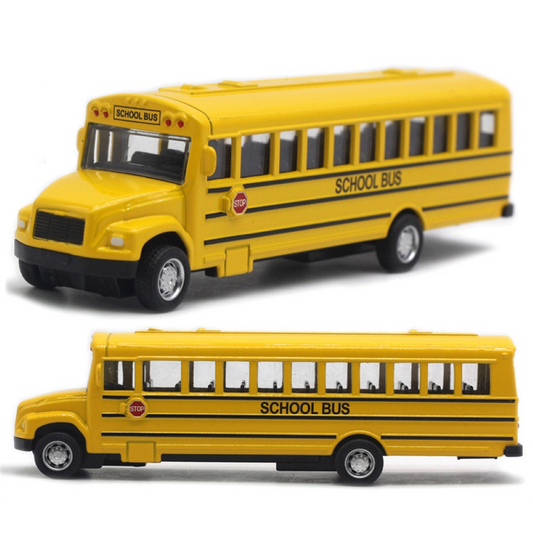 Bus Toy Model – High-Quality Pull-Back Design for Kids & Collectors