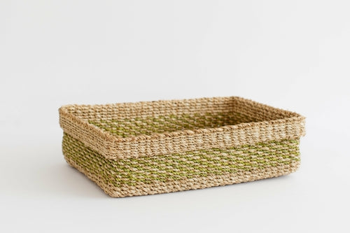 Decorative Woven Tray – Stylish Organization for Your Home