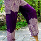 Purple Floral Boho Women’s Harem Pants – Hippie Yoga Pants