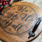 Handmade Wooden Serving Tray – A Charming Addition to Your Holiday Décor