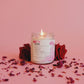 Limited Edition Love Petals Candle – Hand-Poured with Organic Rose Petals