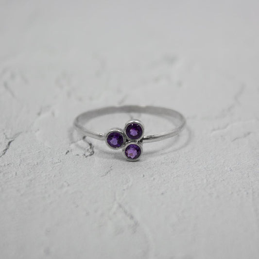 Dainty Amethyst Ring – A Must-Have for Your Ring Stack