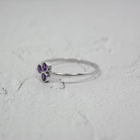 Dainty Amethyst Ring – A Must-Have for Your Ring Stack