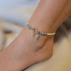 Beach Beaded Stretch Anklet – Embrace Bohemian Island Vibes